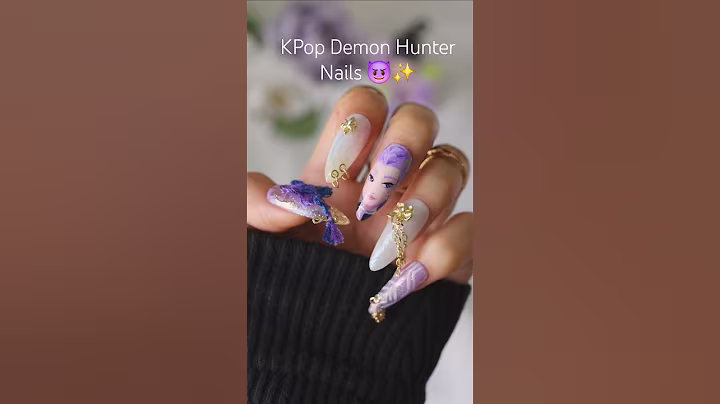 KPop Demon Hunter Nails😈✨️