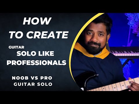 How to create Guitar Solo | Secret behind professional guitarist | Beginner guitar lesson.