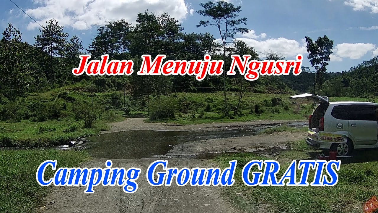 Jalan Menuju Bendungan Ngusri Gandusari Blitar