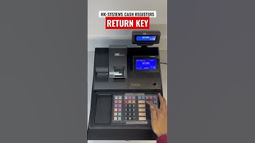 Using the RETURN Key | HK Systems Cash Register Tutorials