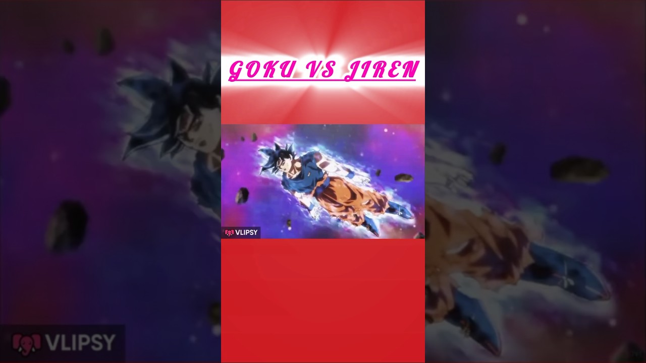 Goku vs jiren