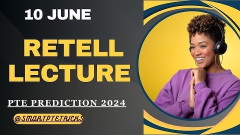 PTE RETELL LECTURE June 2024 ||  Retell lecture Templates June 2024