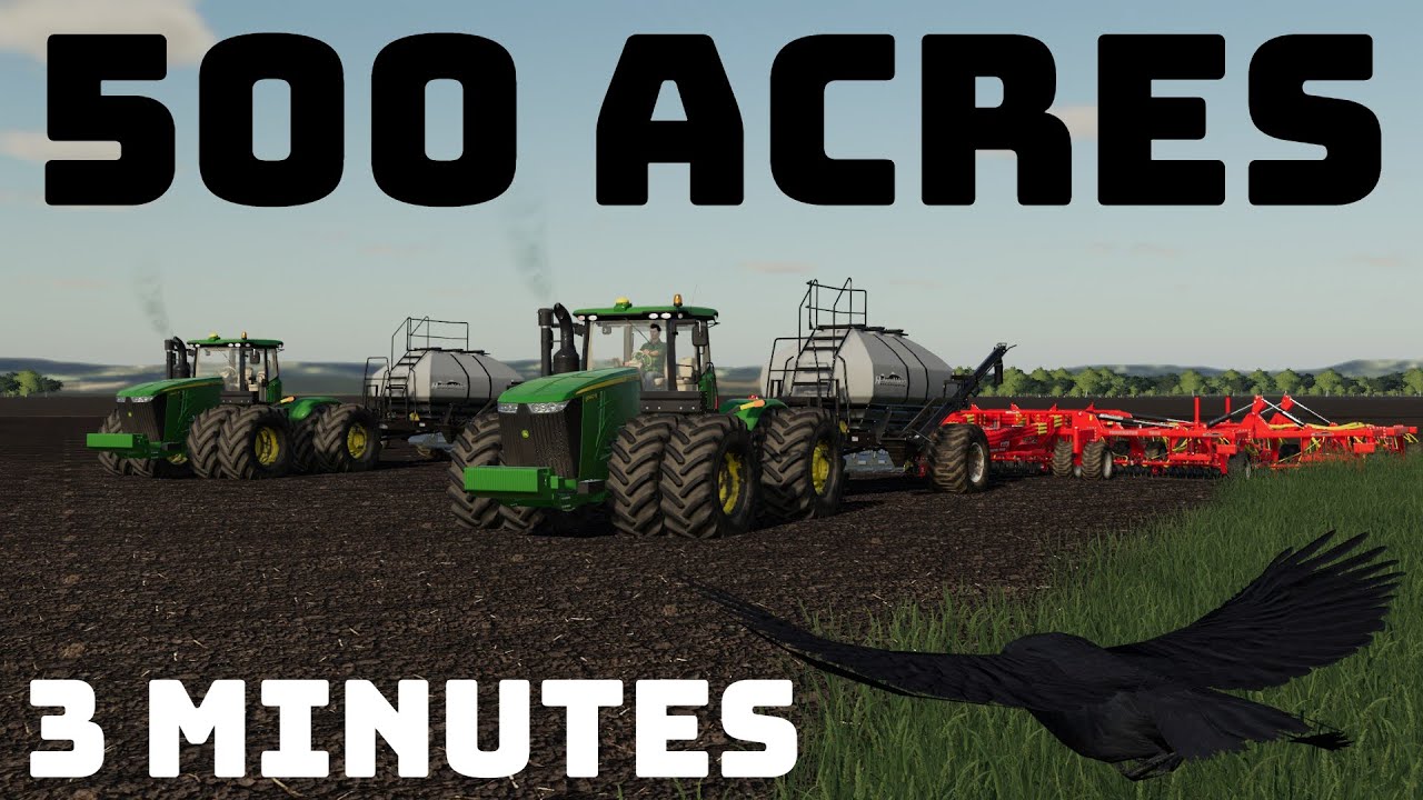 FS19 l 2000 MILE HARVEST l SEEDING l MUST SEE