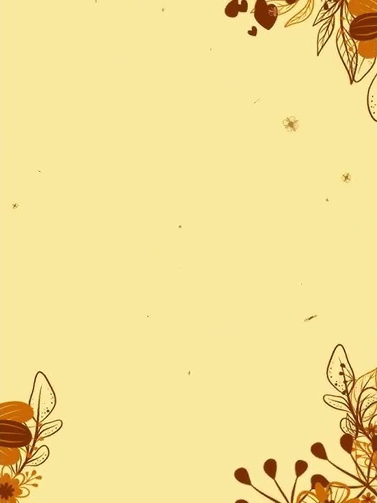 Free Template Kosong  Undangan Digital Pernikahan Kinemaster Wedding Invitation Potrait Musim gugur