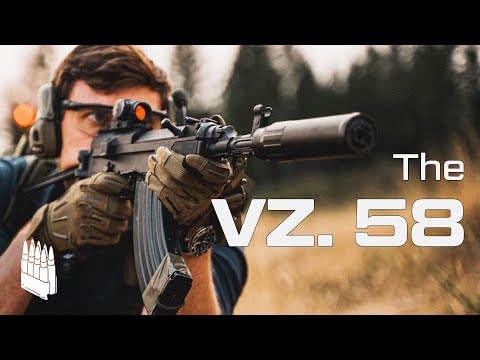 The Czechs took an AK but made it better. The VZ. 58 (smol) Czech Military Service Rifle