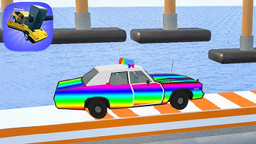 Crash Master 3D - Real Police Car Extreme Impossible Stunts Android-iOS Max Level Gameplay [Latest]