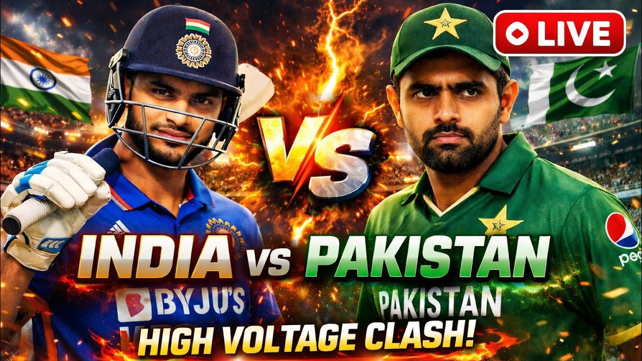 India vs Pakistan | High Voltage Clash 🔥 | Full Match Highlights# ...