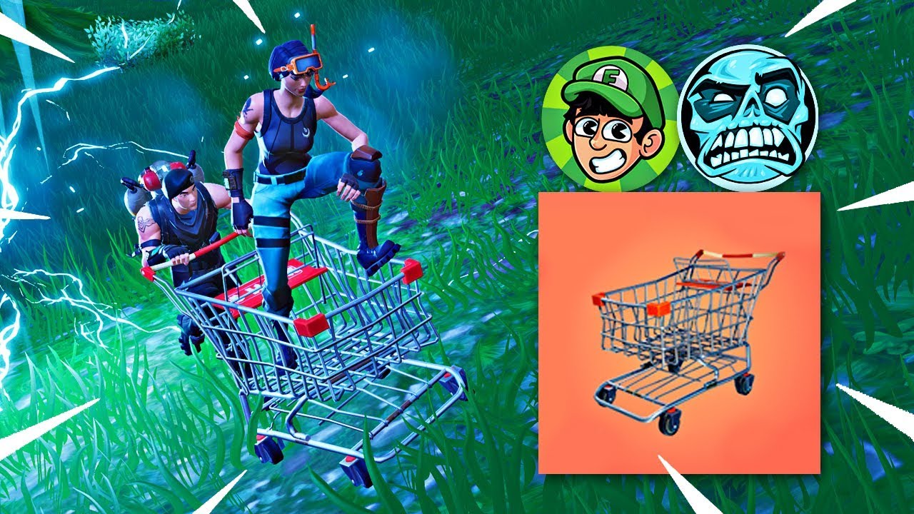 2 TONTOS Y 1 CARRITO !! - Fortnite: Battle Royale