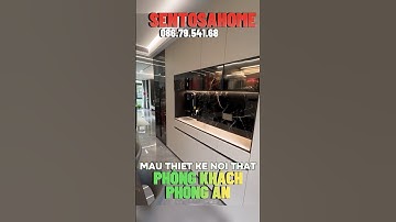 Bất ngờ với mẫu thiết kế nội thất phòng khách phòng ăn tuyệt đẹp #caitaocanho #decor #thietkethicong