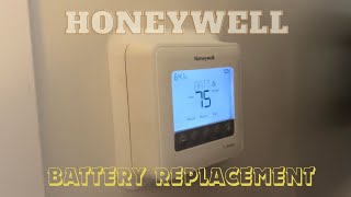 DIY Honeywell Pro Series Battery Replacement