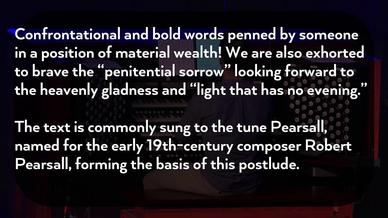 November 14, 2021 - 9am - Faithwork for the Rich and Poor