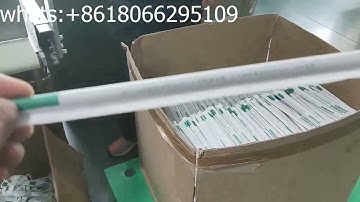 Full automatic straw packing machine line/single straw packing+multiple straws packing