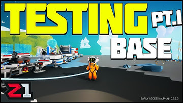Building a Testing Base! Pt.1 Astroneer Gameplay | Z1 Gaming
