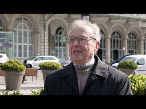 Pierre Coulogner, de l'association Vivre Gare du Nord et Est