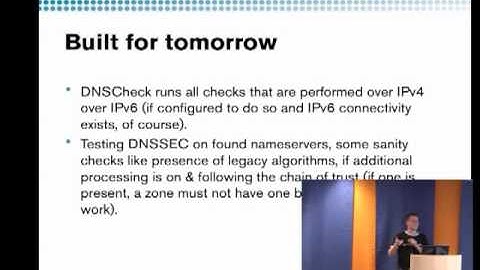 OpenDNSSEC training part 9/9 - Testing