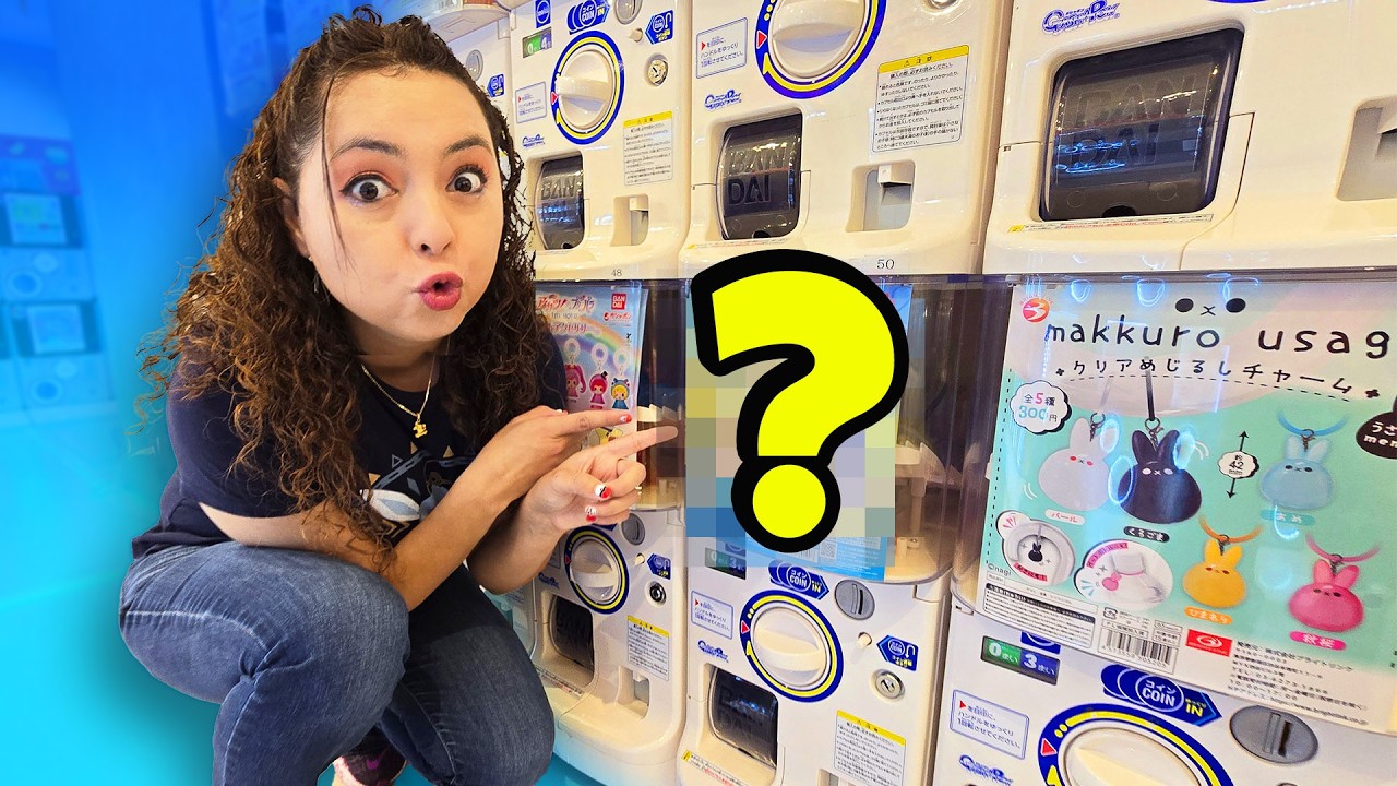 Unexpected Mystery Gashapons in Japan!