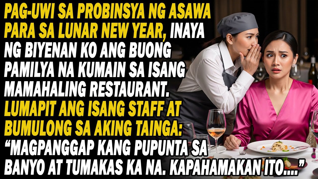 Umuwi Para Sa Bagong Taon, Biyenan Nagyaya Sa Mamahaling Resto🫕🍴Bulong Ng Staff: