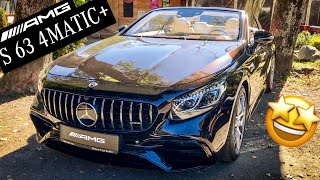 2018 MERCEDES-AMG S 63 4MATIC+ CABRIOLET FULL IN-DEPTH REVIEW Interior Exterior Infotainment