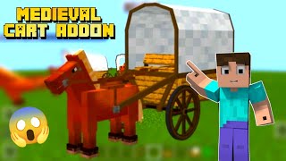 How to Download Medieval Cart Addon in Minecraft in Hindi | best Minecraft add-on in Hindi screenshot 5