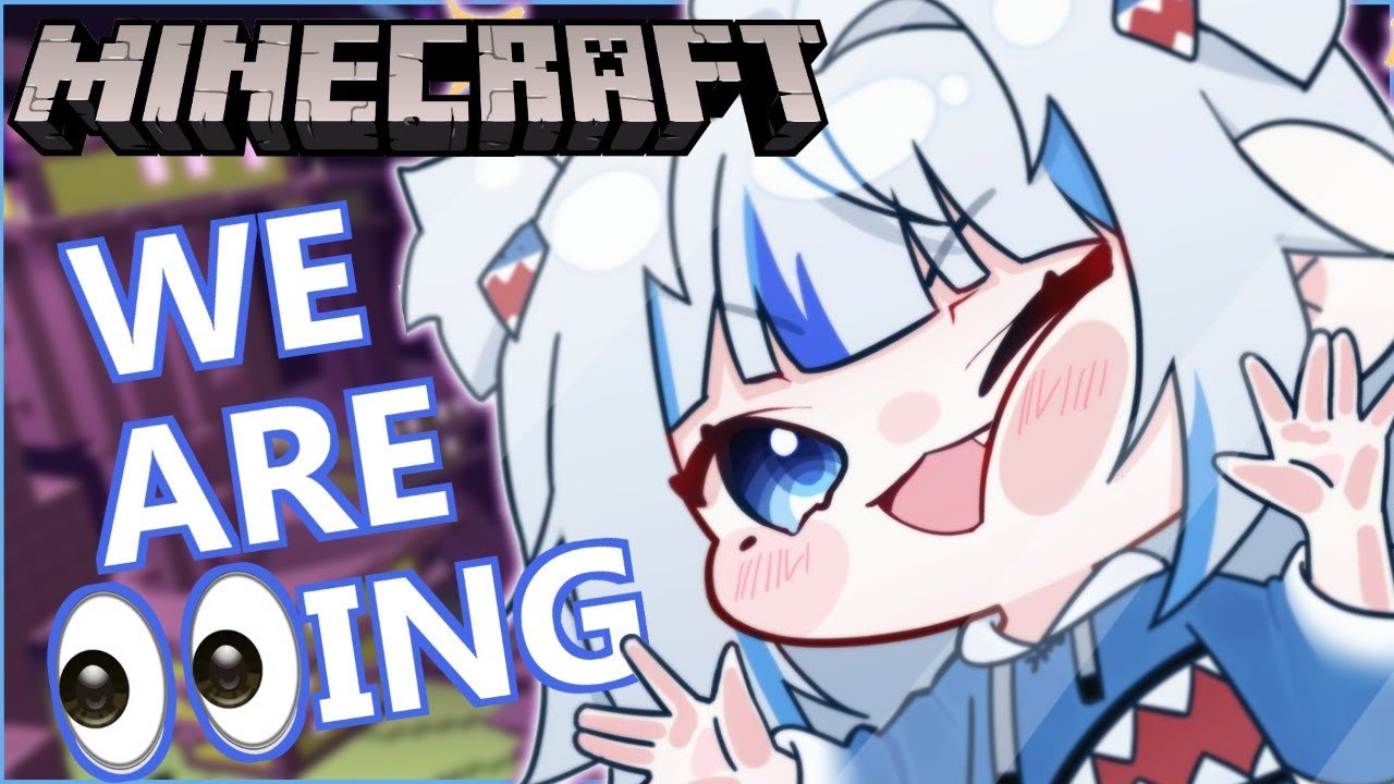 [MINECRAFT] Elytra hunting with Ame !!