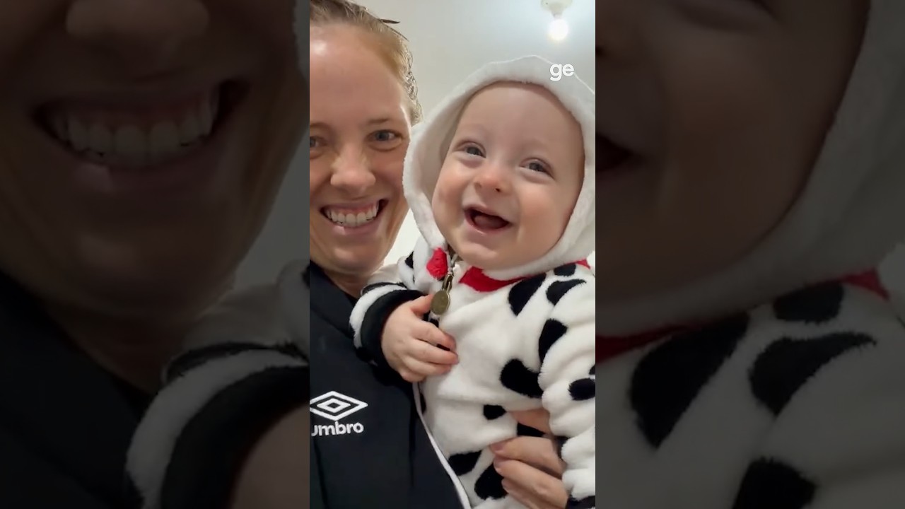 KETLEN VIAJA COM FILHO E ESTREIA NOVA REGRA DA CBF PARA ATLETAS MÃES | #shorts | ge.globo
