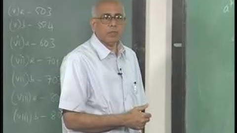 Mod-01 Lec-36 Special Relativity (Part 2)