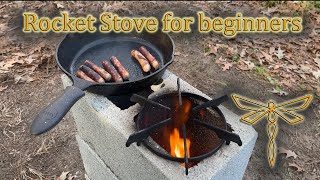 Building a basic rocket stove for beginners