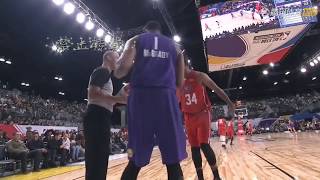 Wtf! Paul Pierce Talking Trash to Tracy McGrady! 2018 NBA All Star Celebrity Game