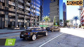 GTA 5: NaturalVision Enhanced RTX 5090 Ray Tracing Max Settings - 4k Nvidia DLAA 144hz PC Gameplay!