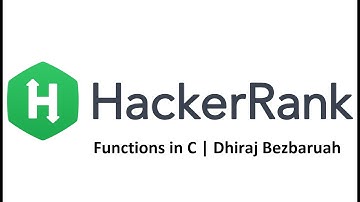 Functions in C | HackerRank Solution | C Programming For Beginners