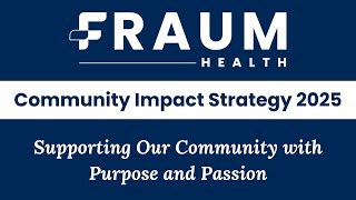 Community Impact Strategy 2025