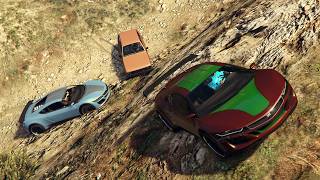 Comeback In Top Gear-Themed Vehicles! - GTA FiveM Cannonball