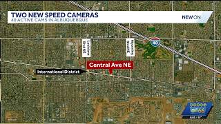 Two new speed cameras in Albuquerque