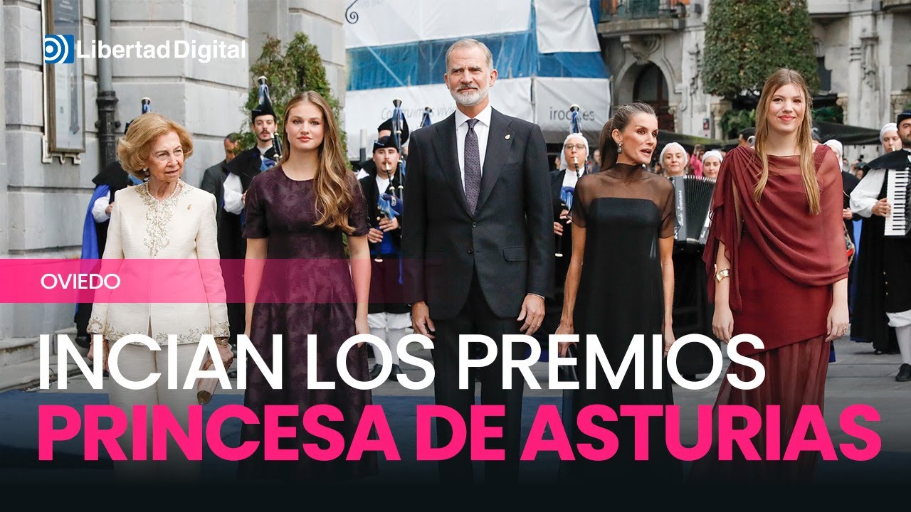 Comienza la ceremonia de los Premios Princesa de Asturias 2025 en Oviedo