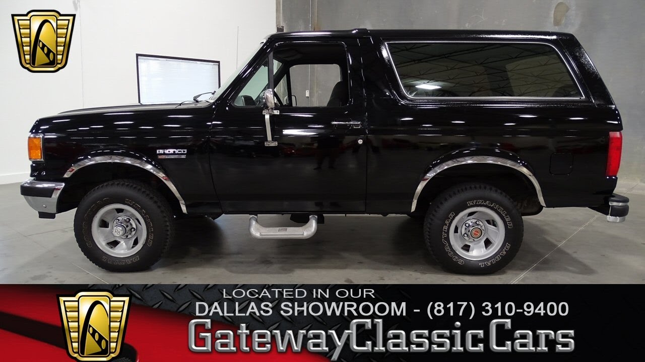 1991 Ford Bronco 272 Dfw Gateway Classic Cars Of Dallas Youtube