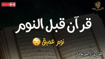 تلاوة هادئة قبل النوم | القارئ امير عادل | quran for sleeping