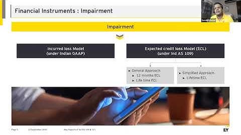 Ind AS 109: ECL model