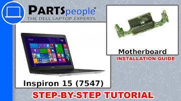 Dell Inspiron 15 (7547) Motherboard How-To Video Tutorial