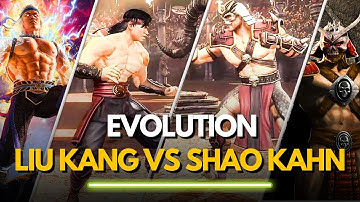 The Evolution of Liu Kang vs Shao Kahn in Mortal Kombat Games (1992–2025)