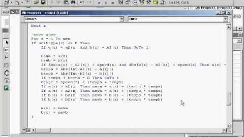 Program RTS concepts in VB6.0 #3