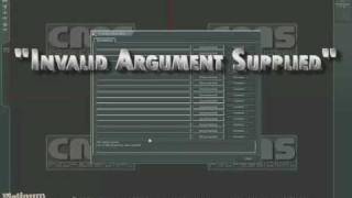 Troubleshooting Alnet CMS Client Software - Error: Invalid Argument Supplied