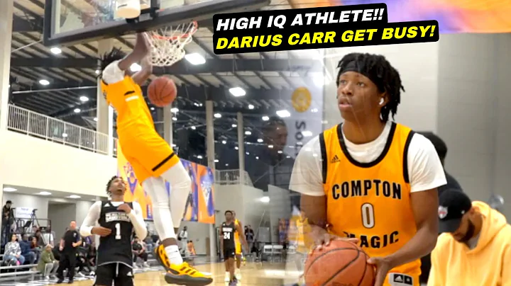 Darius Carr Is A SAVAGE Guard Highlights From 3SSB!!