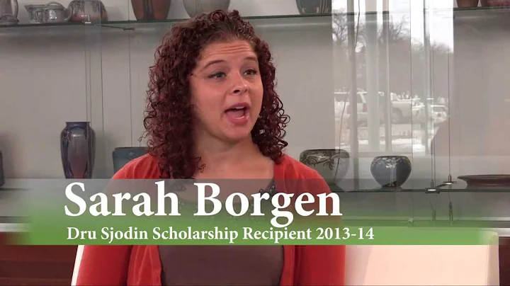Dru Sjodin Memorial Scholarship Recipient Sarah Bo...