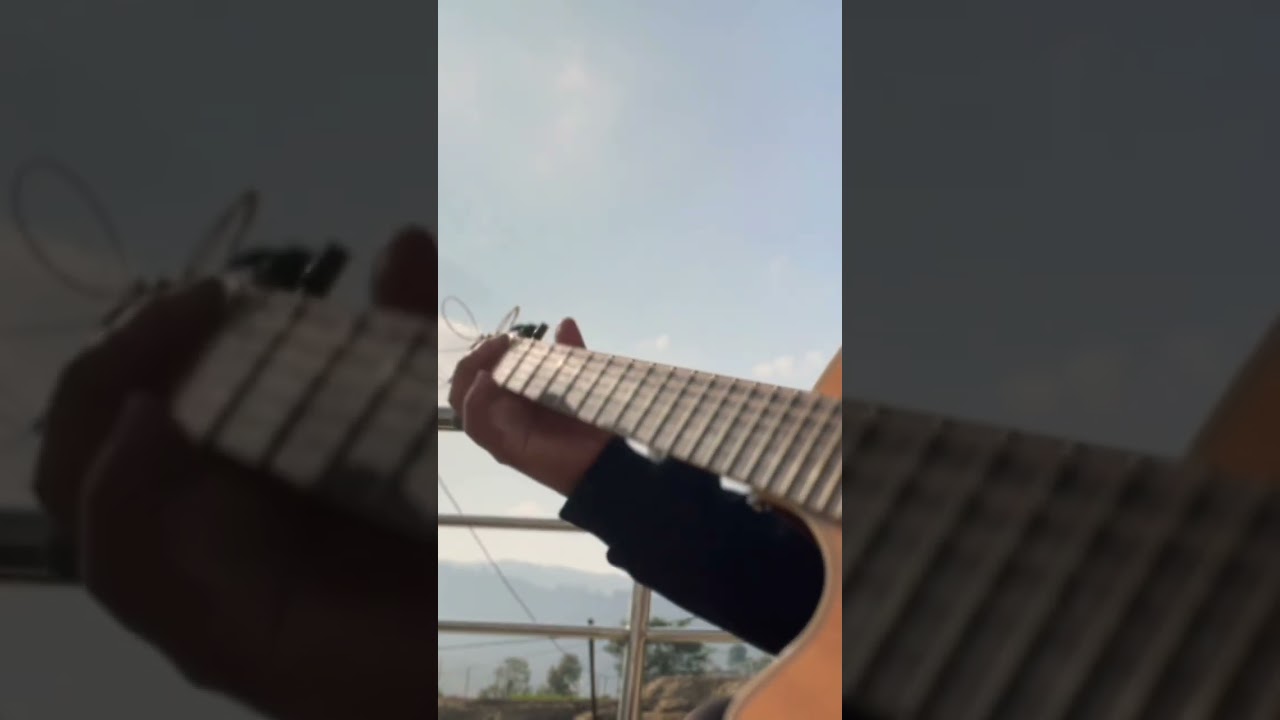 Morning air, acoustic blue notes.Scuttle buttin’(Stevie Ray Vaughan).