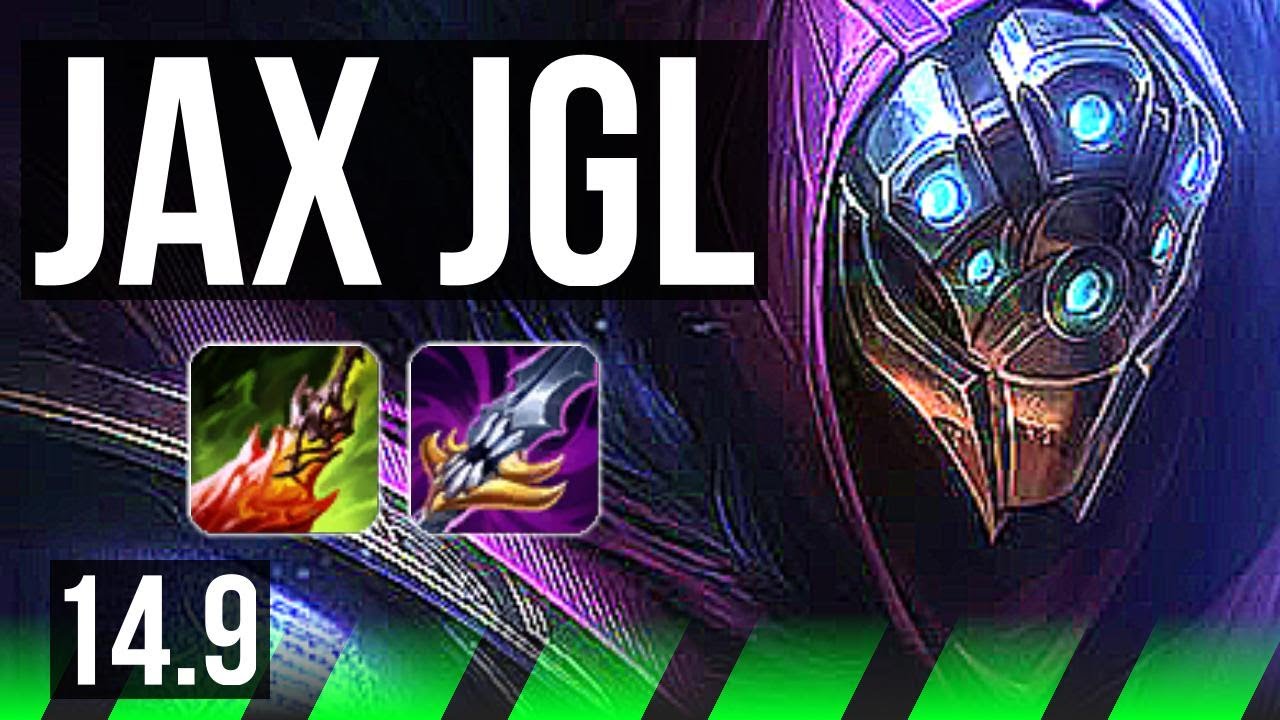 JAX vs SKARNER (JGL) | Rank 6 Jax, 11/2/12, 38k DMG | BR Challenger | 14.9