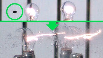 Shooting Lit Lightbulbs High Speed Video (Up to 38,000 FPS)