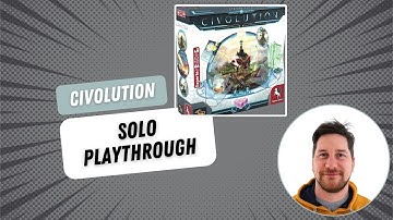 Civolution - Solo Playthrough - Regeln im Spiel