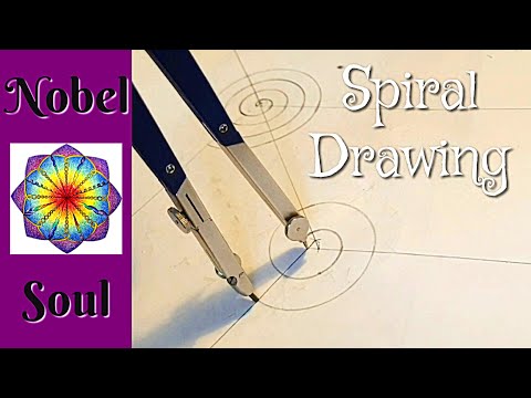 Video: How To Draw A Spiral