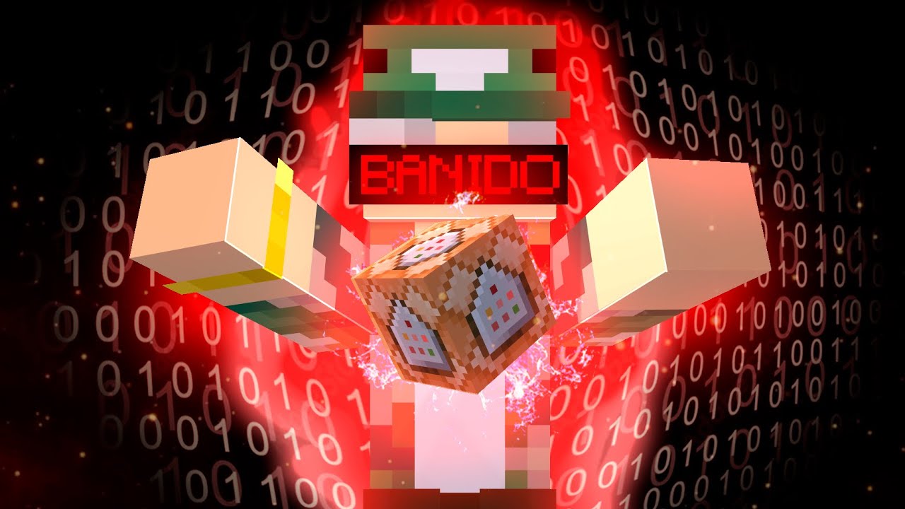 QUEBREI O MINECRAFT PRA TER ITENS INFINITOS