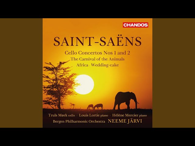 Saint-Saëns - Concerto pour vcelle n°2 : 2è mvt (= la fin) : T.Mörk / Orch Philh Bergen / N.Järvi